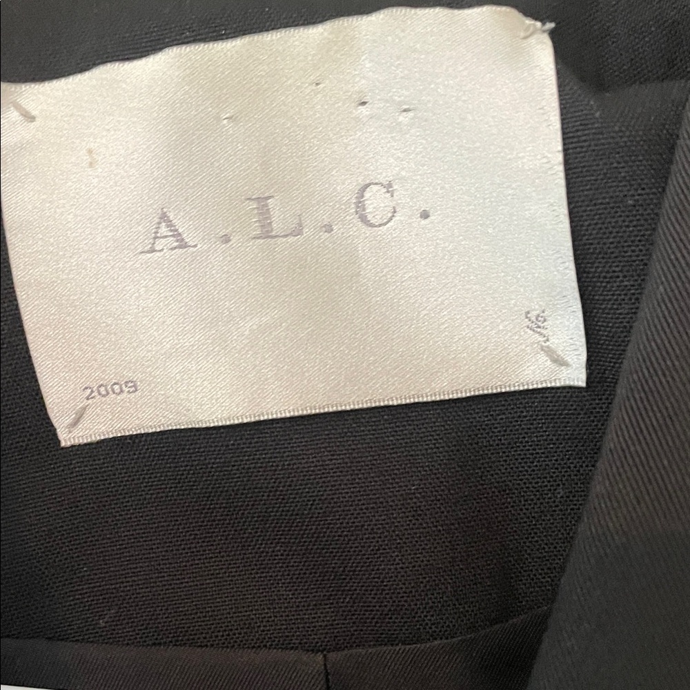 A.L.C. Black Tailored Jacket - Picture 2 of 4